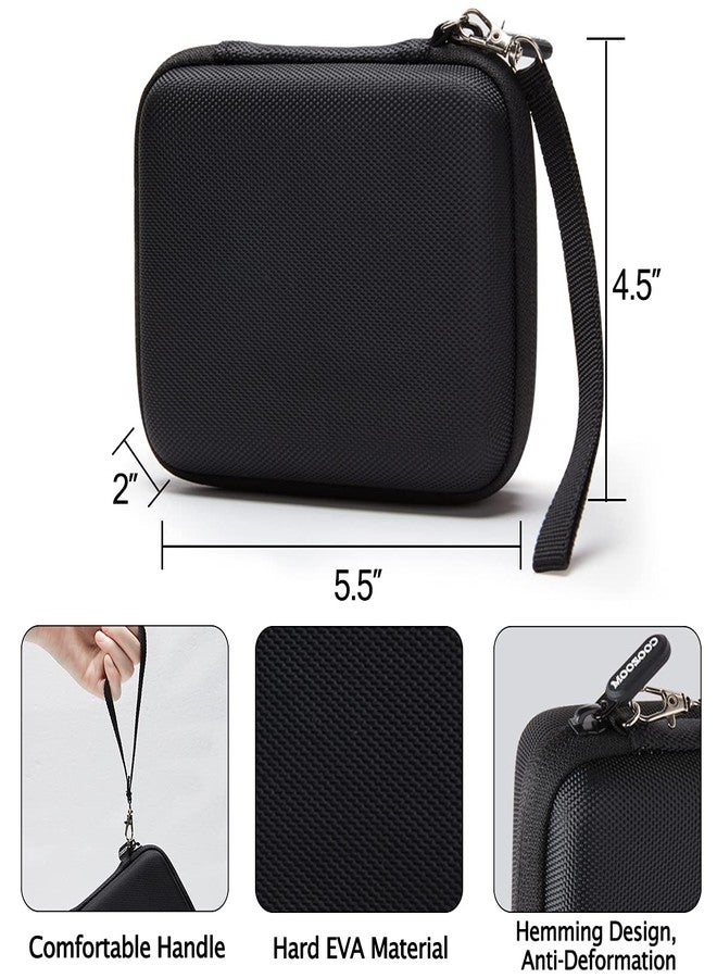 COOZOOM Guitar Pick Holder Case Compatible for Fender, ChromaCast, D'Addario, JIM DUNLOP, Bolopick, UNLP MUSICAL INSTRUMENT Guitar Accessories, All Size Picks Storage Pouch Box-Bag Black - Image 3